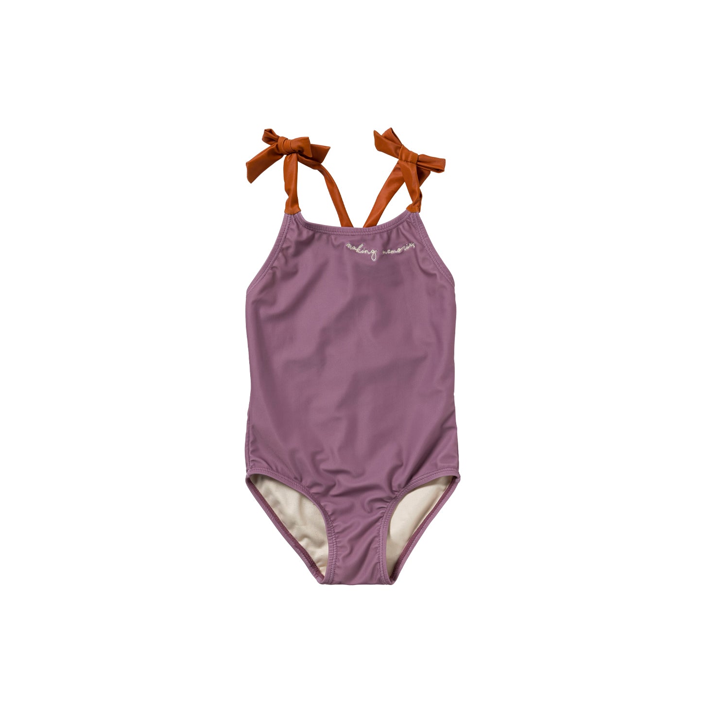 Salted Stories Colorblock | Swimsuit lila 98/104