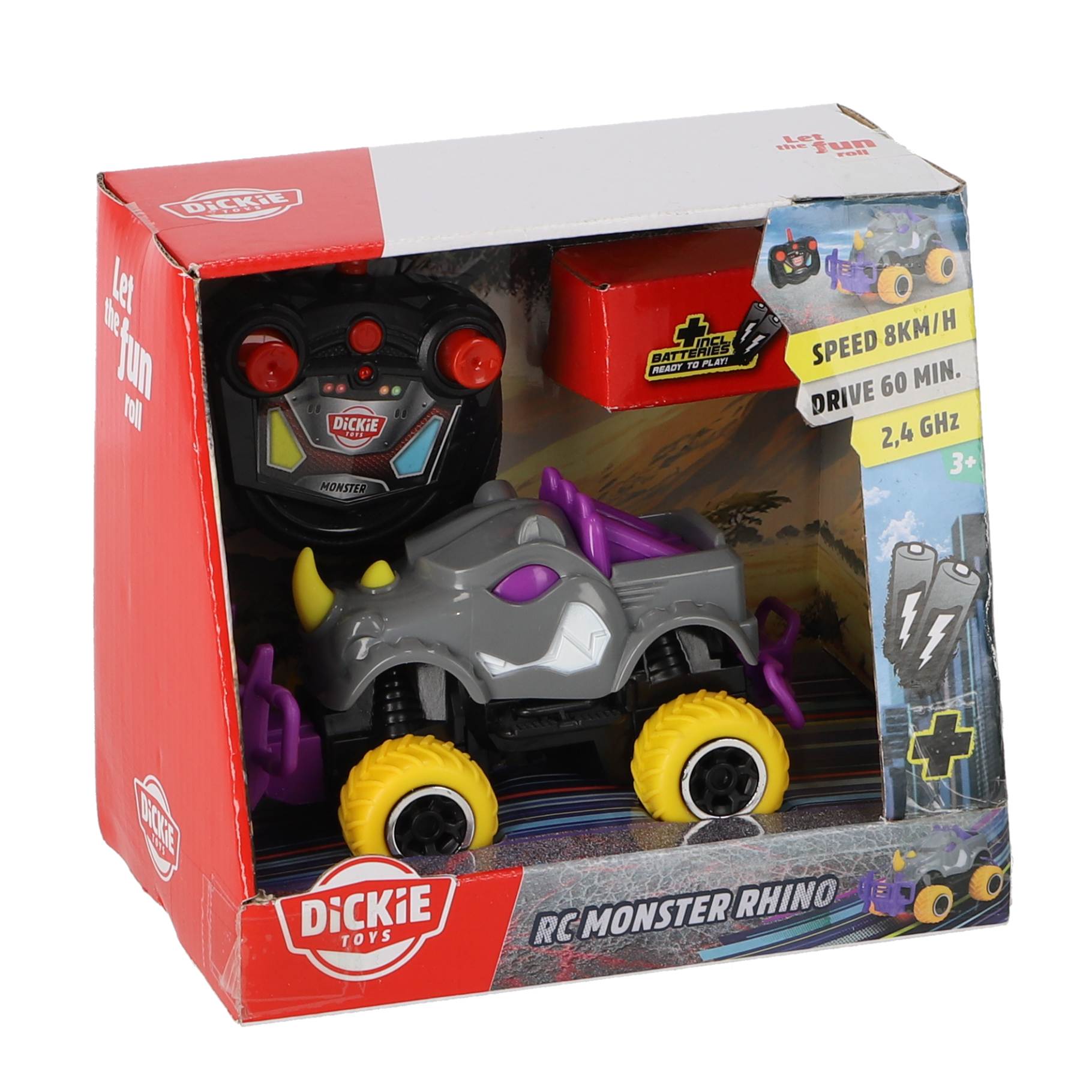 RC Monster neushoorn 