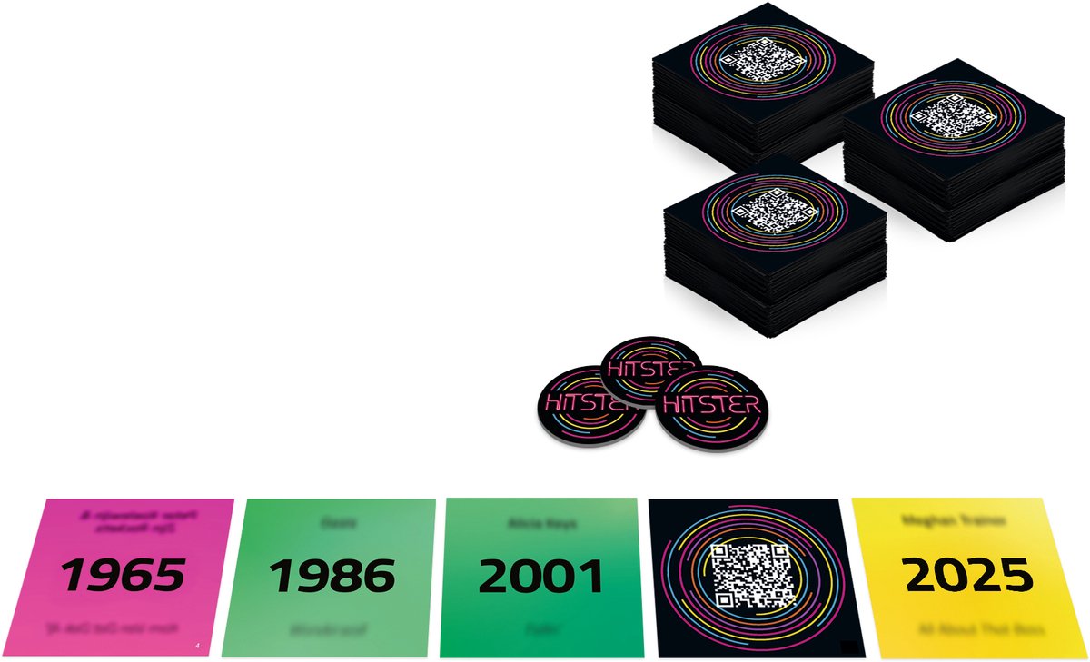 PRE-ORDER Hitster Battle Of The Generations