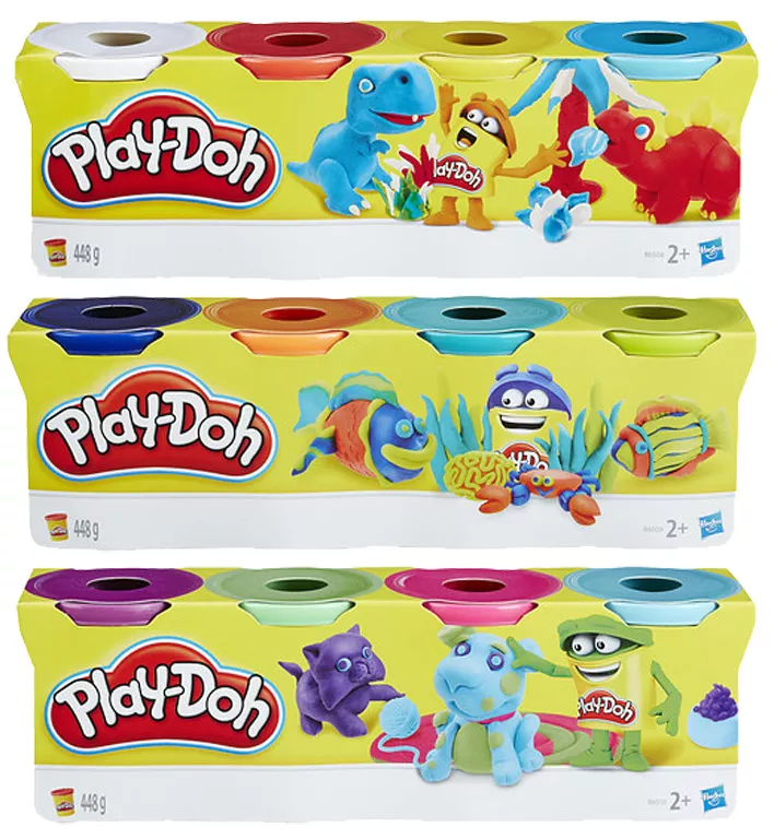 Play-Doh 4 potjes classic color 