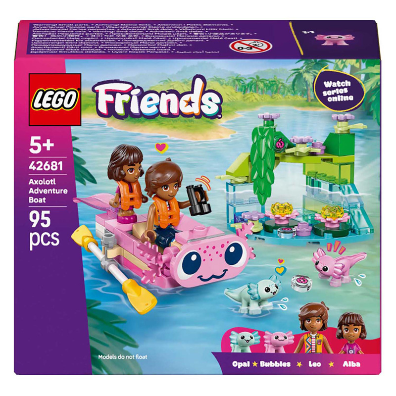 LEGO Friends 42681 Axolotlavontuur