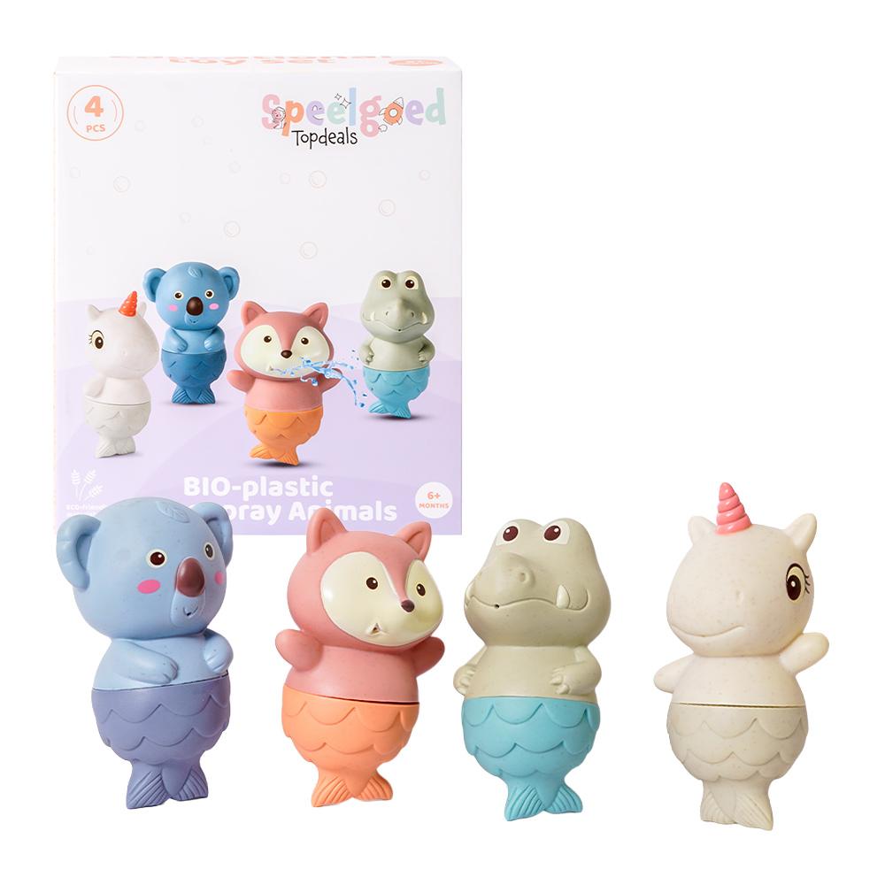 BIOplastic Waterspray dieren 4-delig
