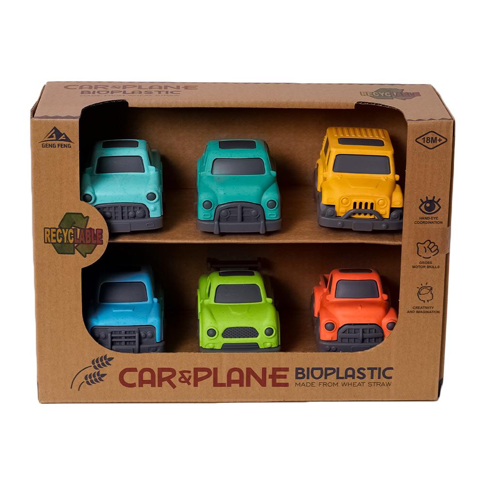 BIOplastic Autoset 6-delig - 9,5 cm