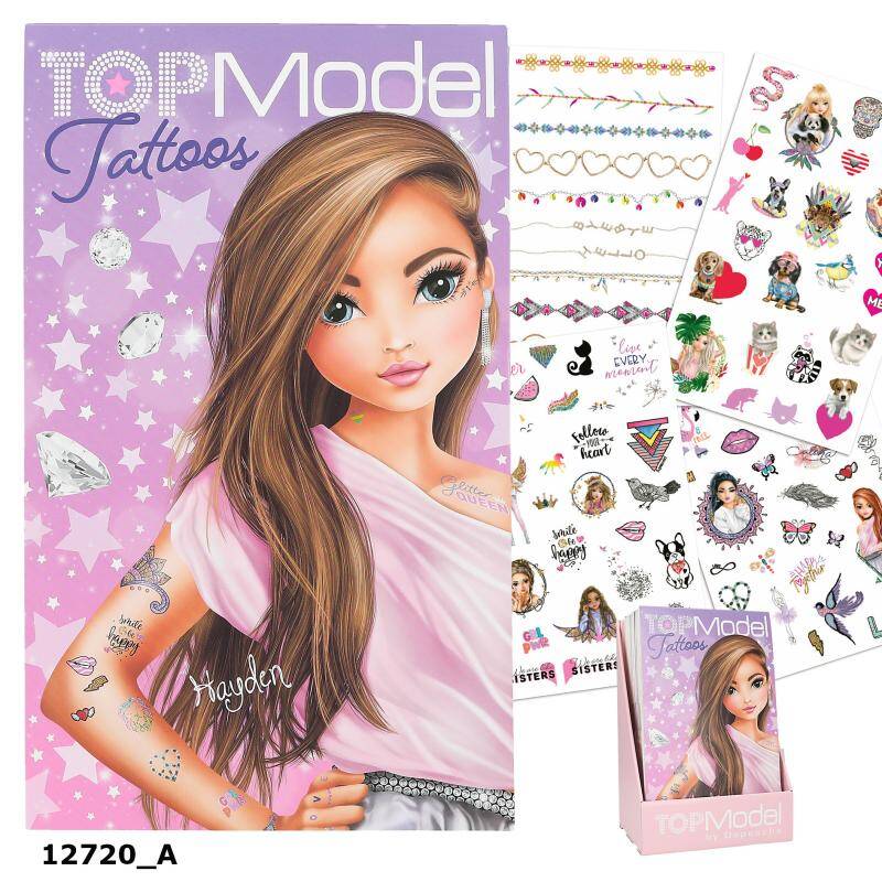 12720 Topmodel tattoo blok