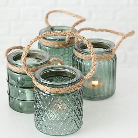 Boltze Home Windlicht Trax groen