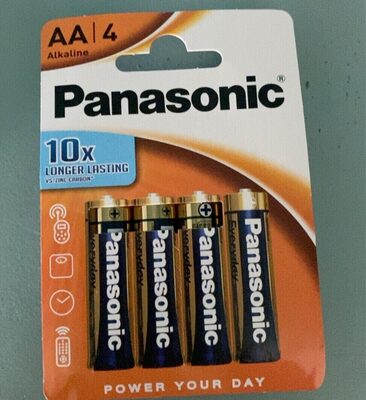 Panasonic AA Alkaline Batterijen - 10x longer lasting