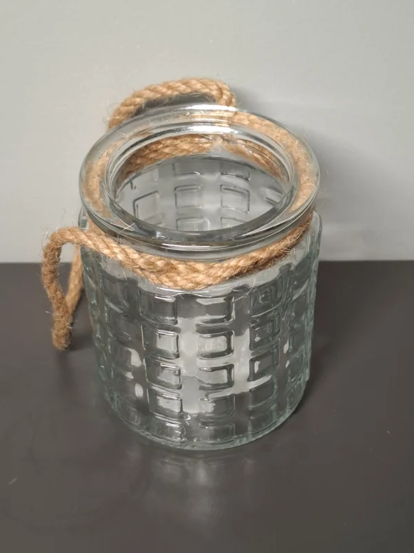 Theelicht houder helder glas