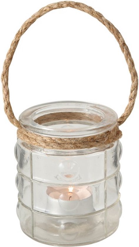 Boltze Home Windlicht Trax transparant