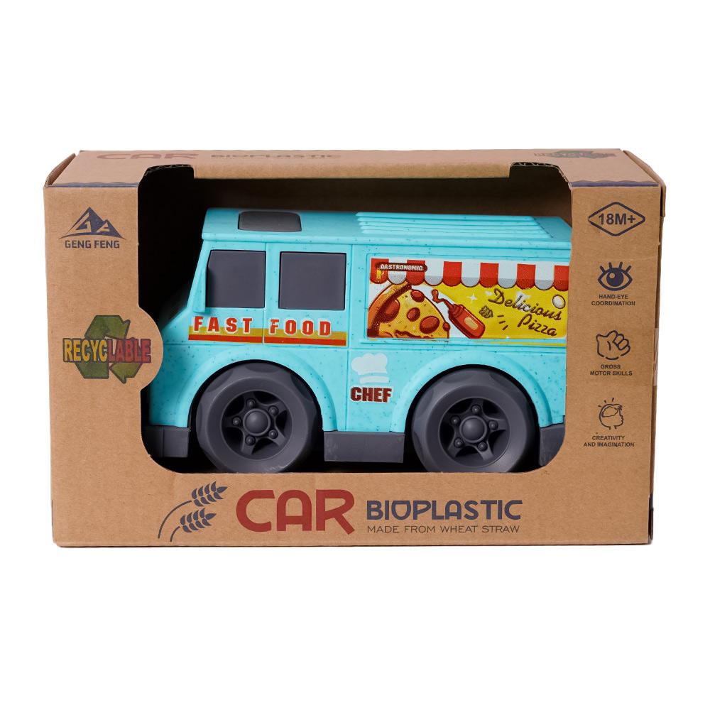 BIOplastic Blokwagen Fastfood - 15 cm