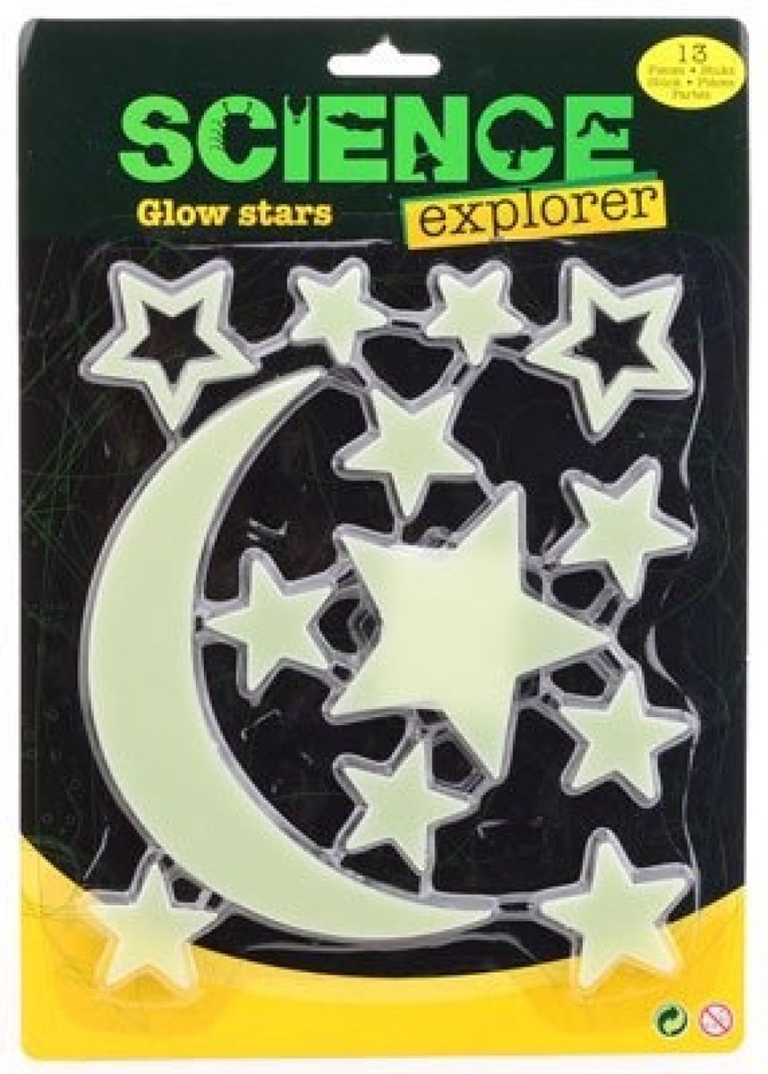 Science Explorer glow in the dark set 2 assorti