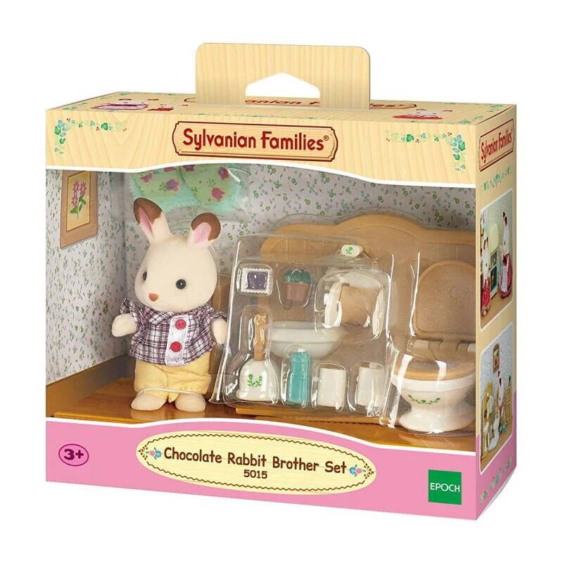 Sylvanian families 5015 set broer chocoladekonijn