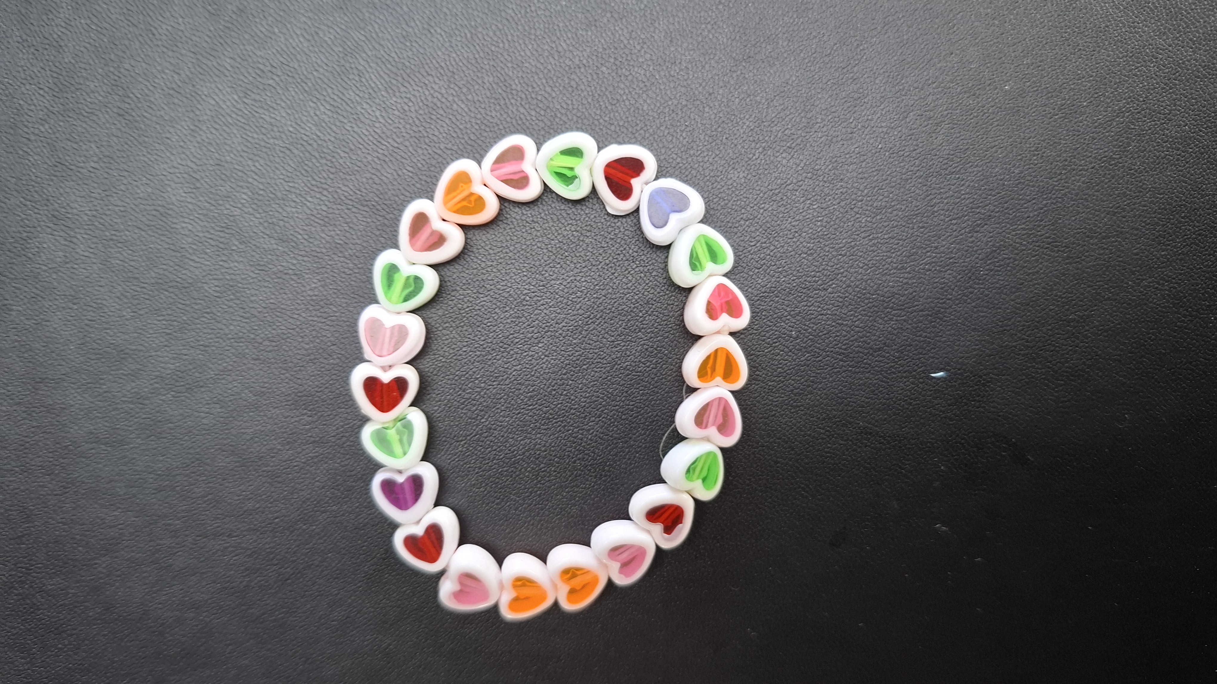 armband met alleen hartjes