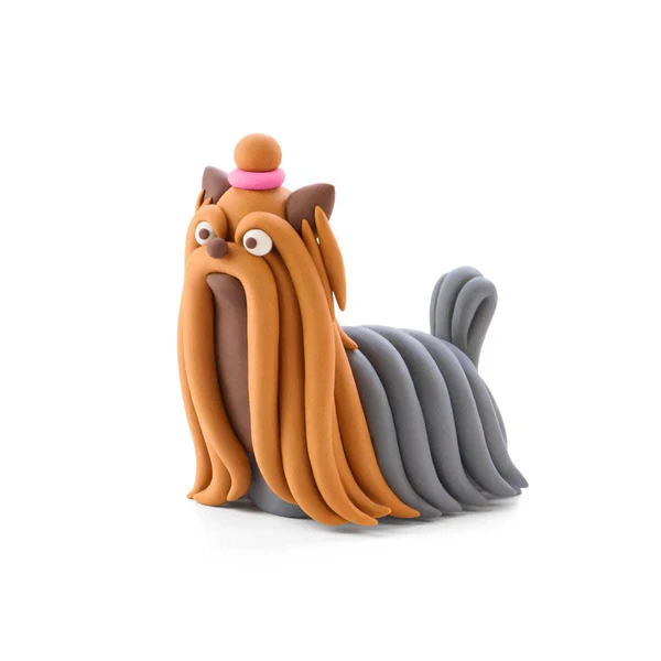 Hey Clay - boetseerklei - yorkshire terrier (yorkie)
