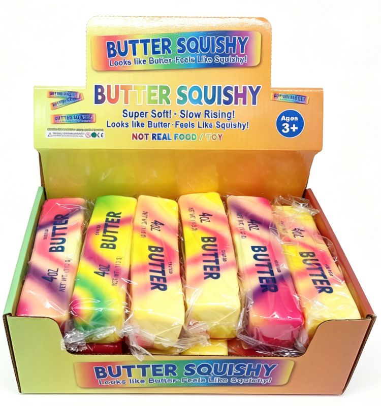 fidget Rainbow Butter Squishie