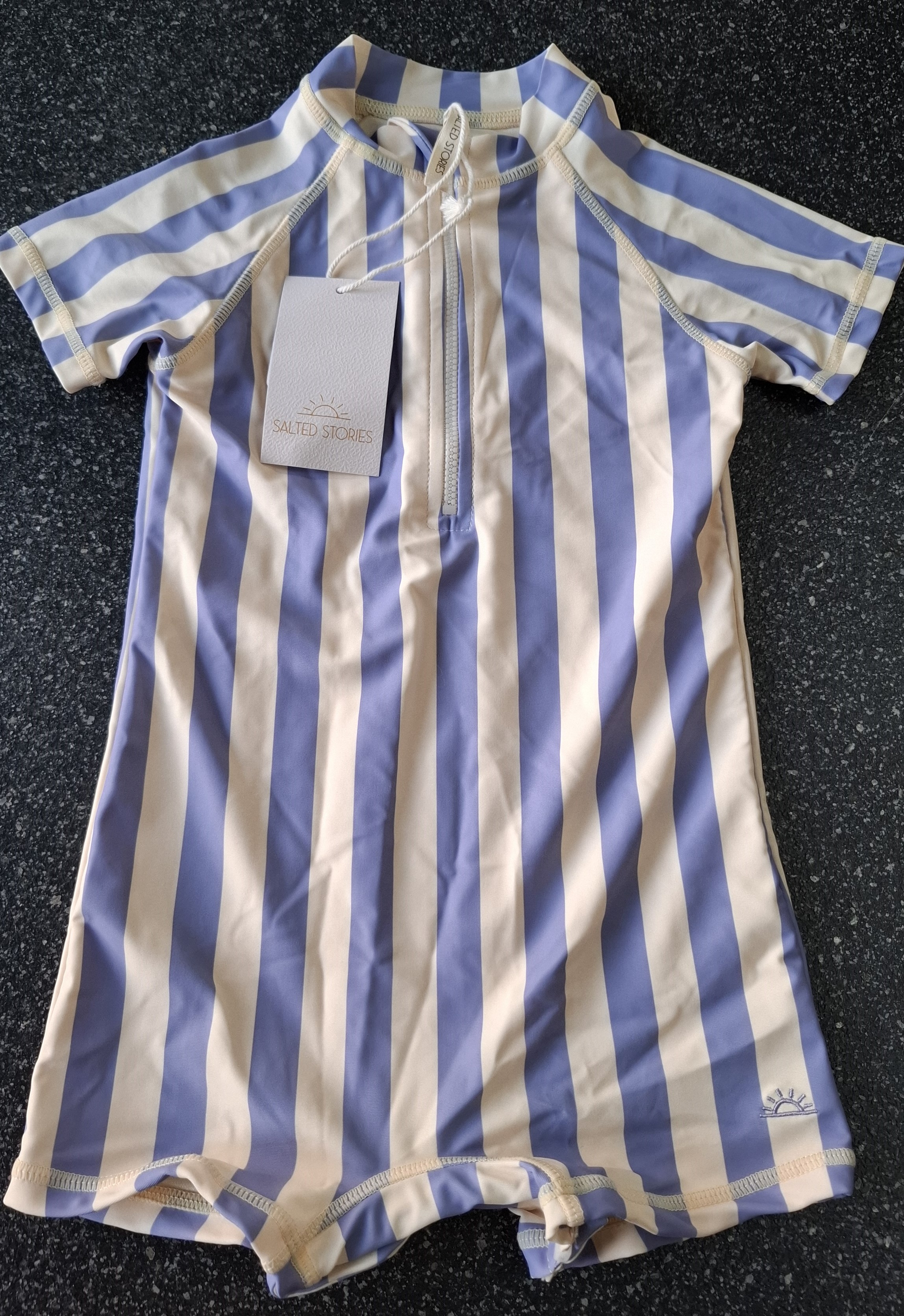 Salted Stories | bodysuit | bold stripes | 86/92