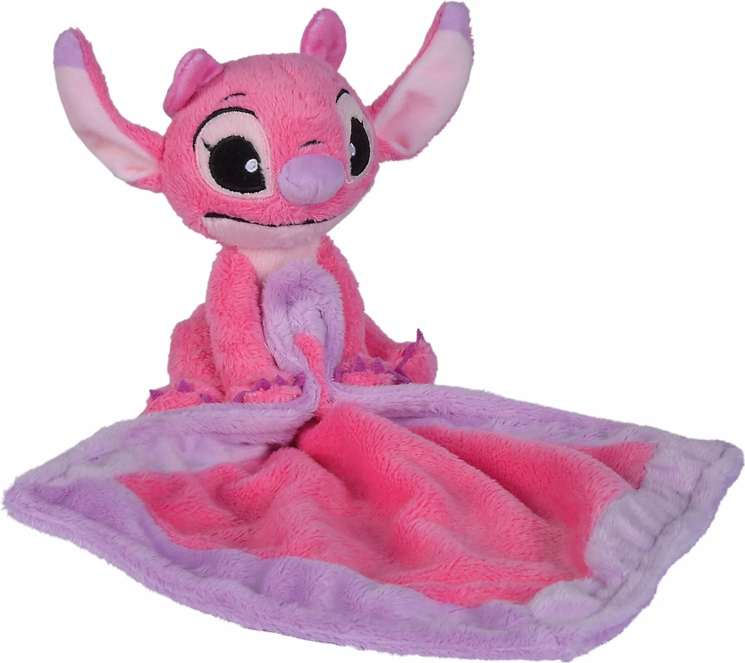 Disney knuffeldoekje Lilo & Stitch angel roze