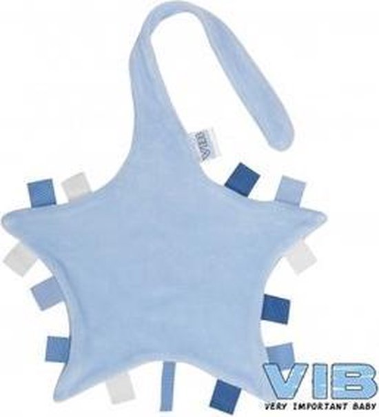 VIB - Tuttel doekje blauw uni