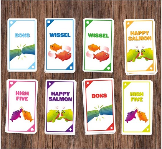 Happy Salmon - Nederlandstalig Kaartspel