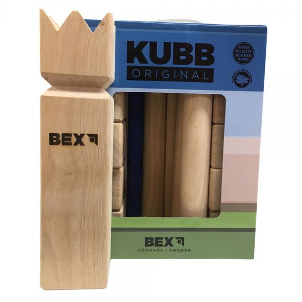 Kubb Original Rubberhout Bex