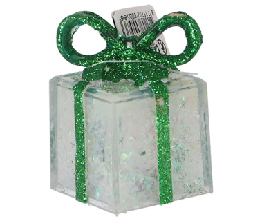 Cadeau GROEN met kleur veranderende LED