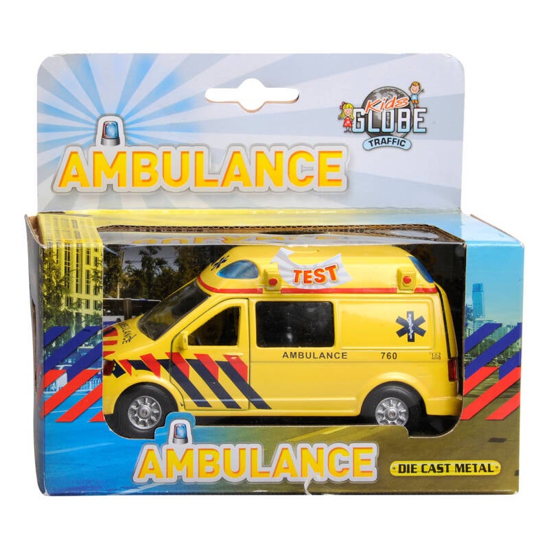 Kids globe ambulance + licht/geluid