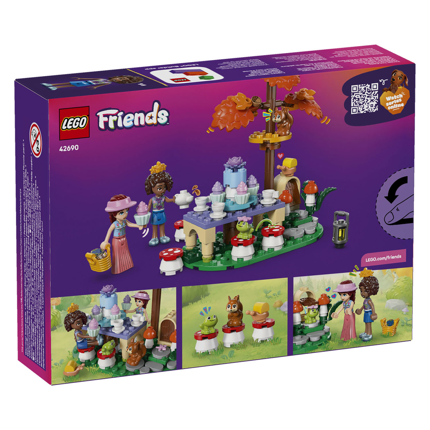 LEGO Friends 42690 Theekransje in het Bos