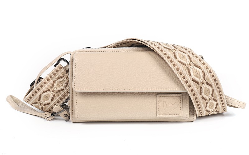 Naturel portemonnee / telefoontasje Berlijn