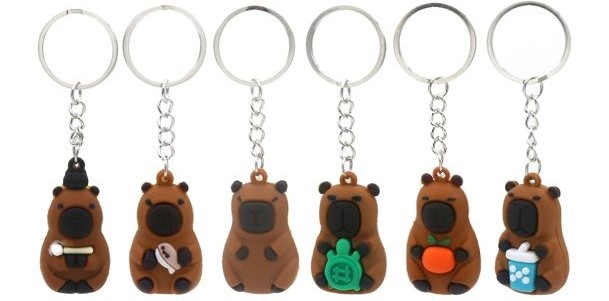 Capybara sleutelhanger