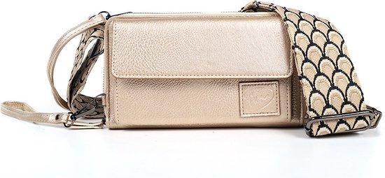 Champagne portemonnee / telefoontasje Berlijn