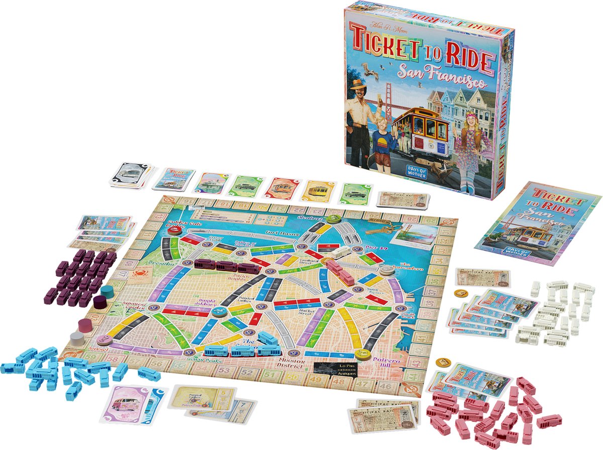 TICKET TO RIDE SAN FRANCISCO - NL