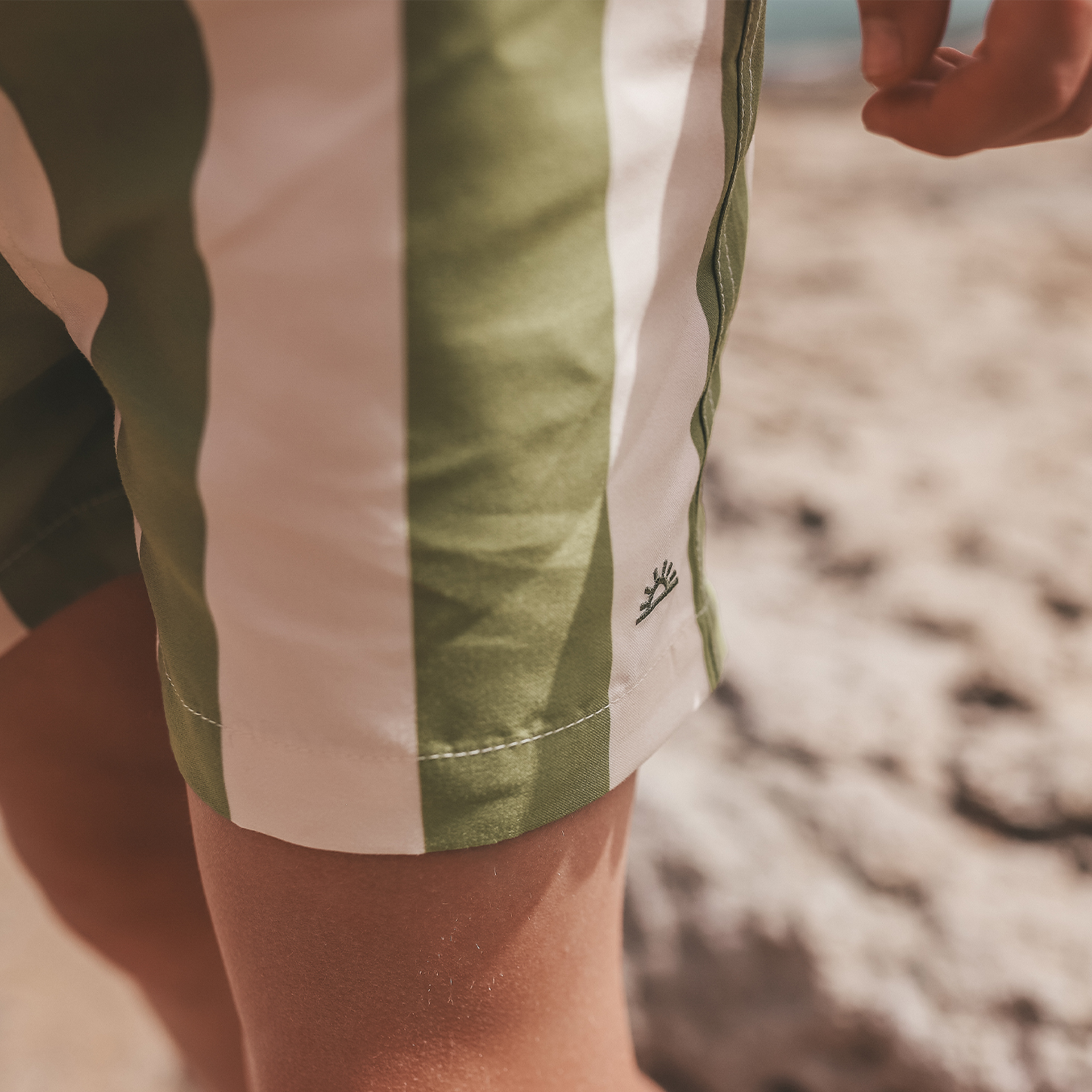 salted stories Wide Stripe | Swim Shorts 134/140, collectie 2026