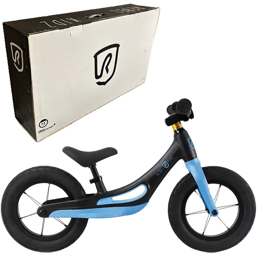 BALANCE BIKE REBEL KIDZ MAGNESIUM ALLOY BLACK/BLUE