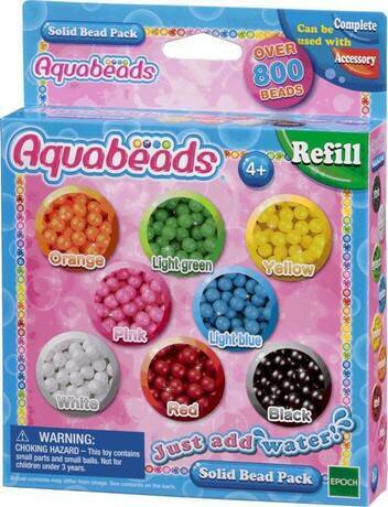 Aquabeads  effen parelpakket