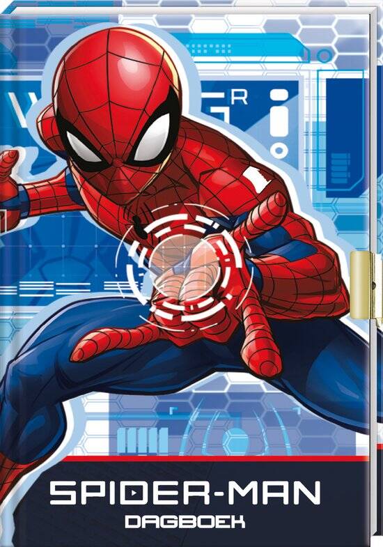 Spiderman dagboek met slot