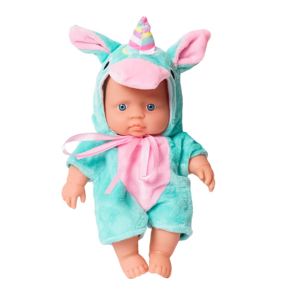Babypop in eenhoorn pakje - 20 cm