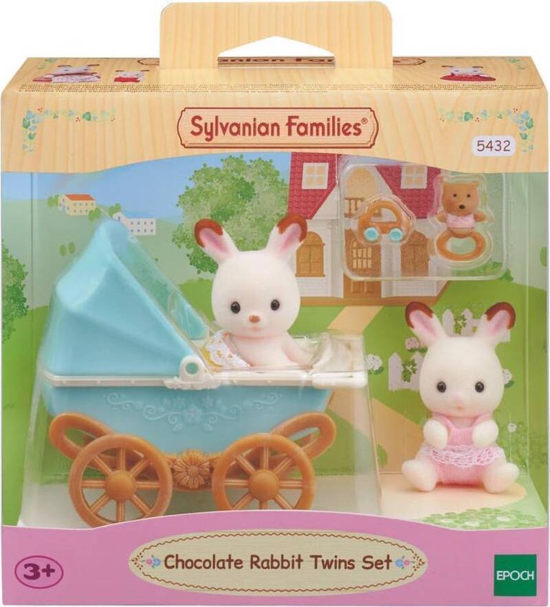 Sylvanian families 5432 set tweeling chocoladekonijn