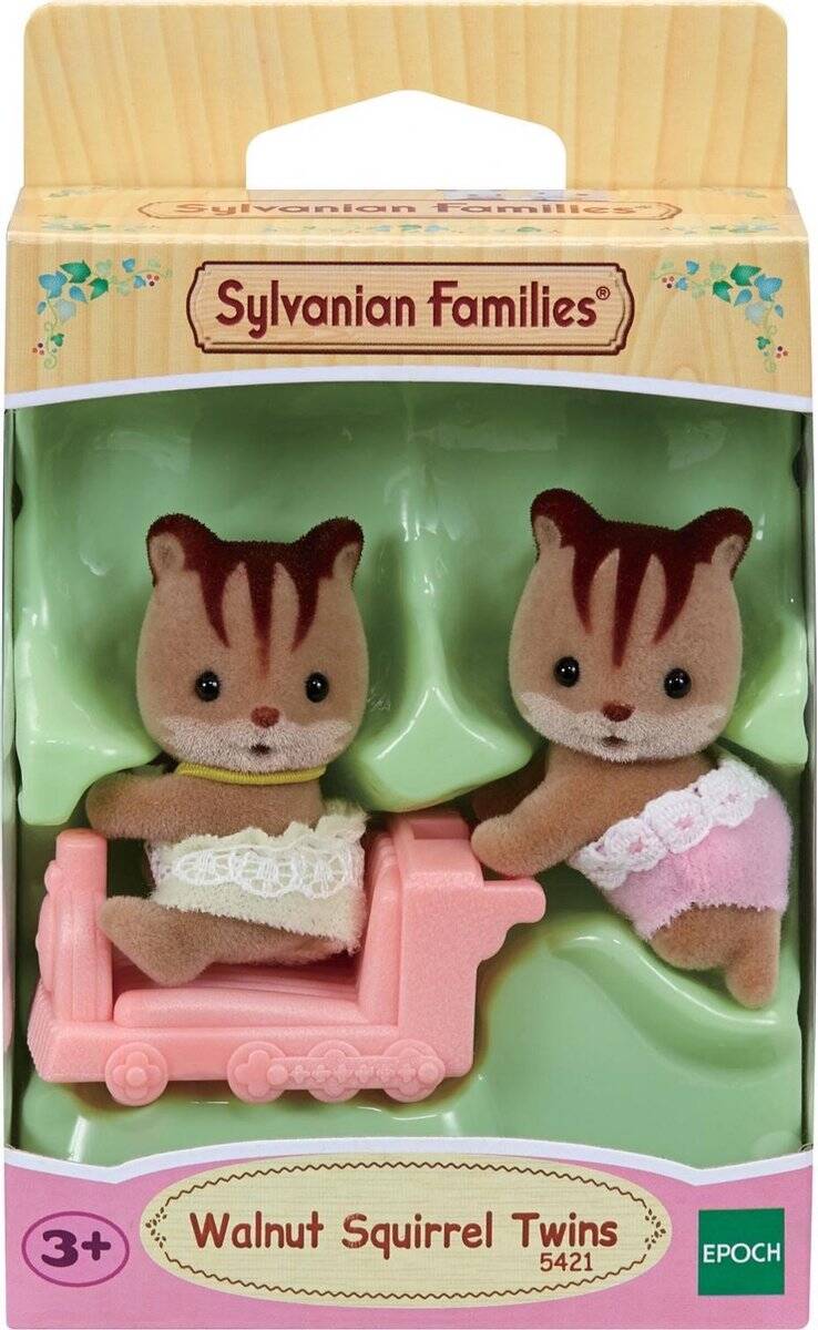 Sylvanian families 5421 tweeling walnoot eekhoorn