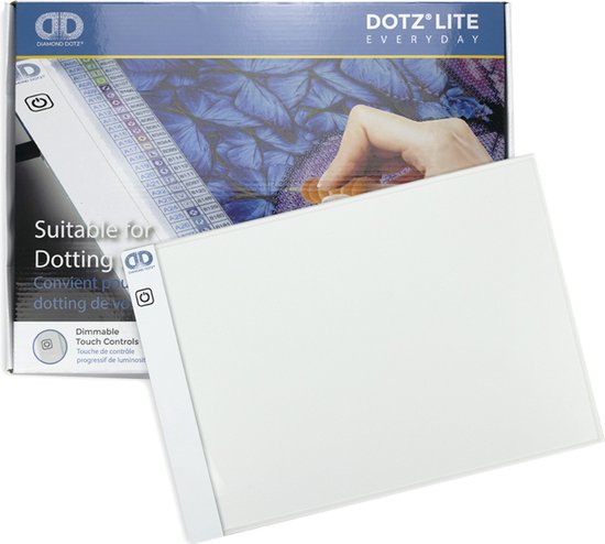 DIAMOND DOTZ - DOTZLITE Everyday - Licht Pad - Inclusief USB-Kabel