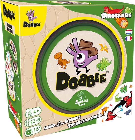 Dobble Dinosaurs – Nederlands/Frans