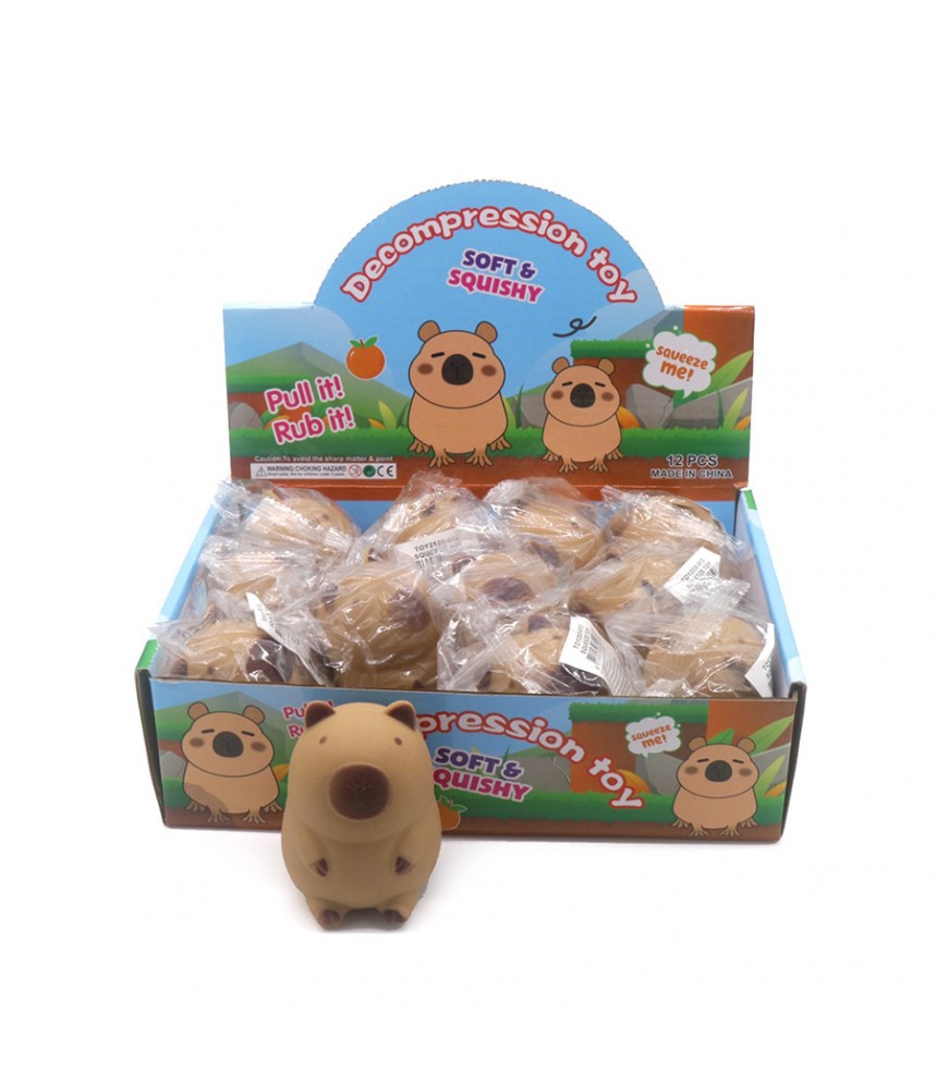 Fidget Toy Squishy Capybara 7cm