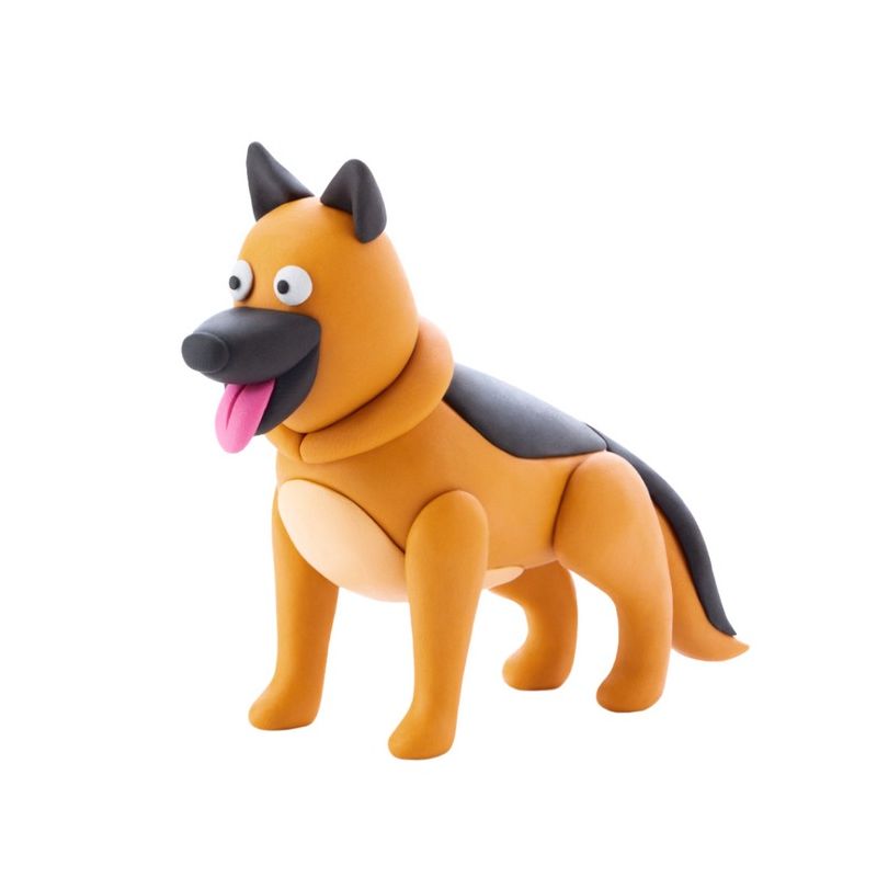 Hey Clay - boetseerklei - herdershond (shepherd)