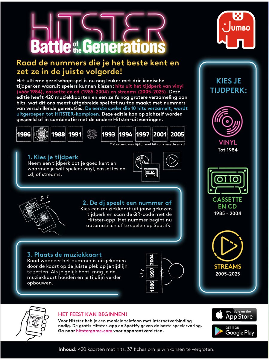 PRE-ORDER Hitster Battle Of The Generations