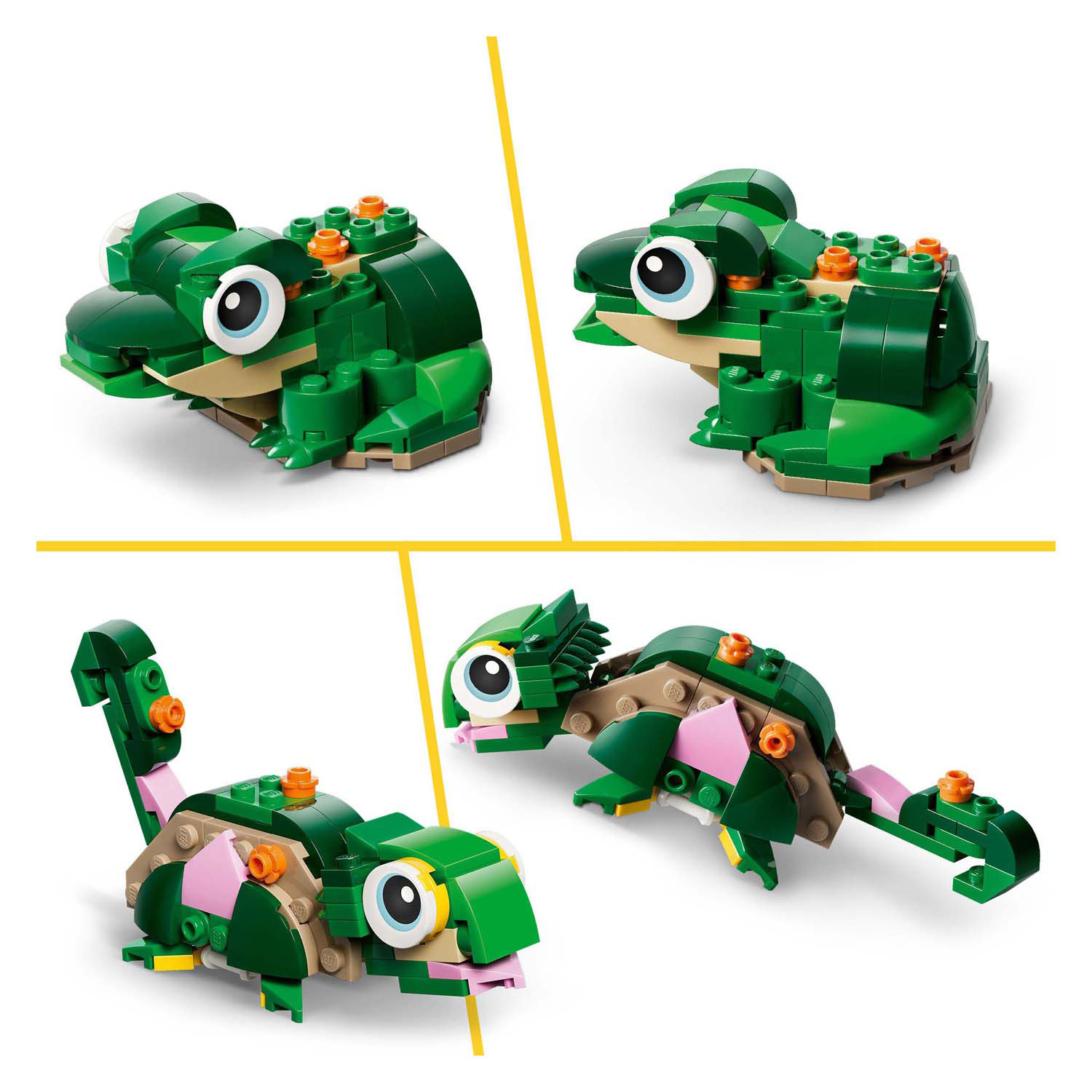 LEGO Creator 31377 Schildpad met waterlelie