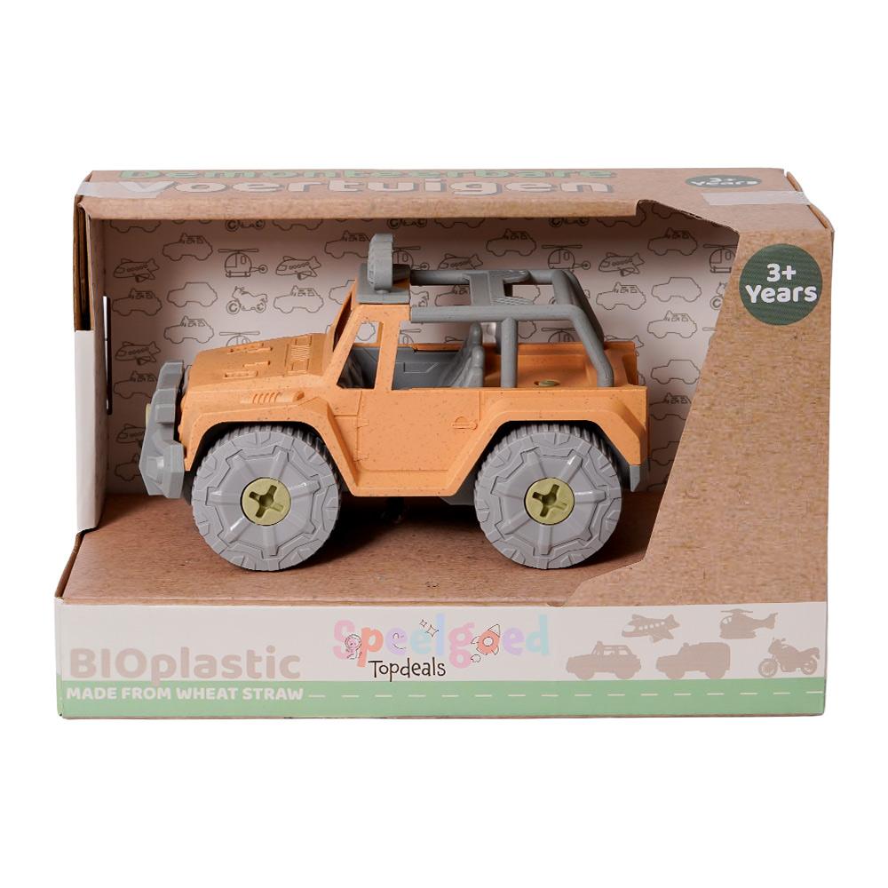 BIOplastic Demonteerbare Off-Road wagen bruin