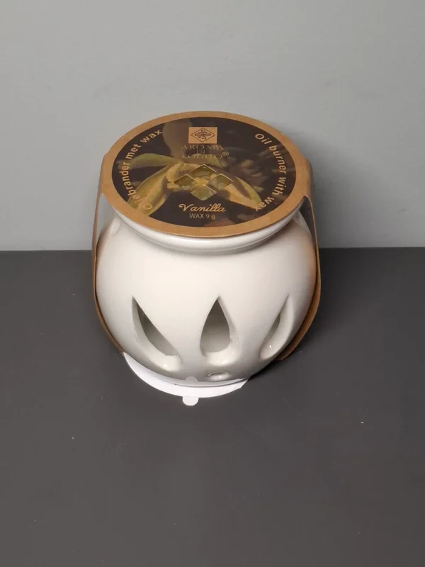 Oliebrander met geurwax