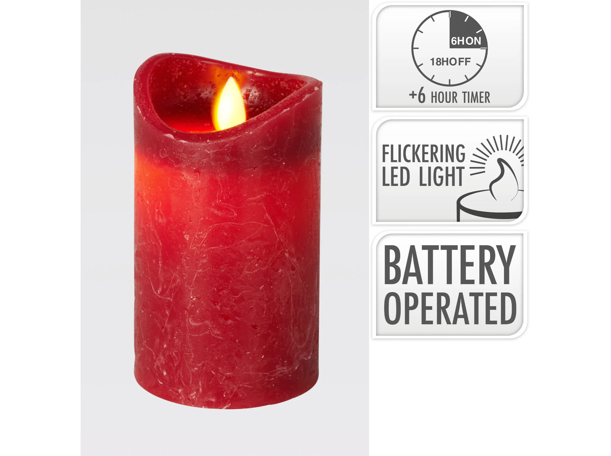 LEDKAARS 75X125MM ROOD