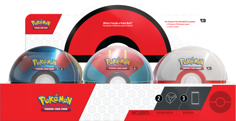 Pokemon tcg pokeball tin q3 2023