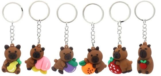 Capybara sleutelhanger