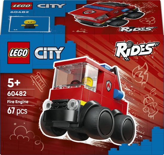 LEGO City Rides Fire Truck 60482
