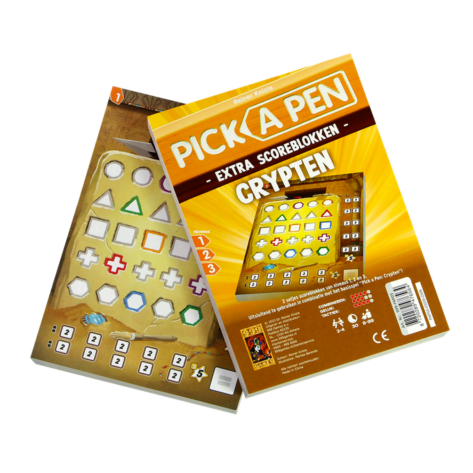 Pick a Pen Crypten Scoreblokken - Dobbelspel